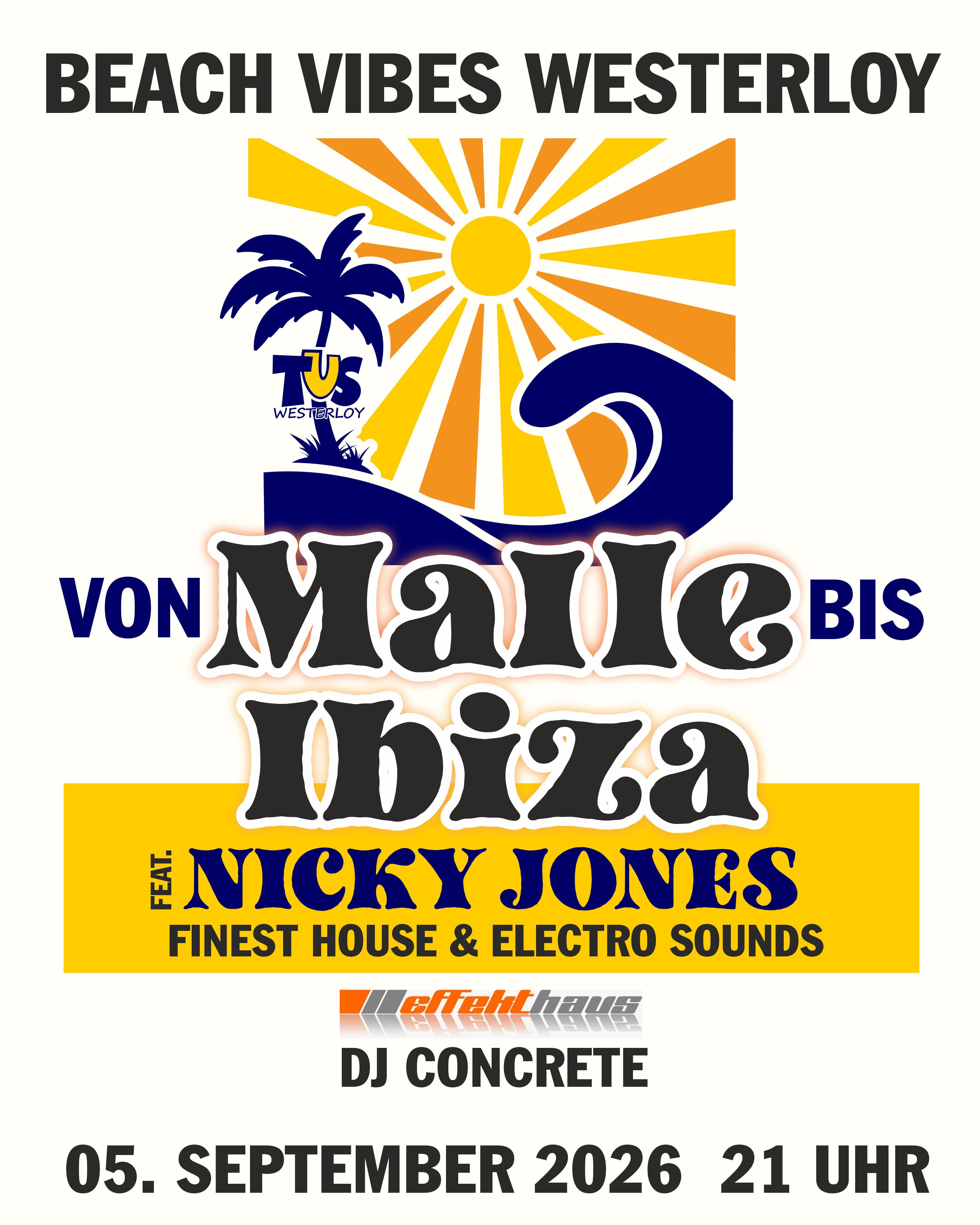 Beach Vibes Westerloy – Von Malle bis Ibiza