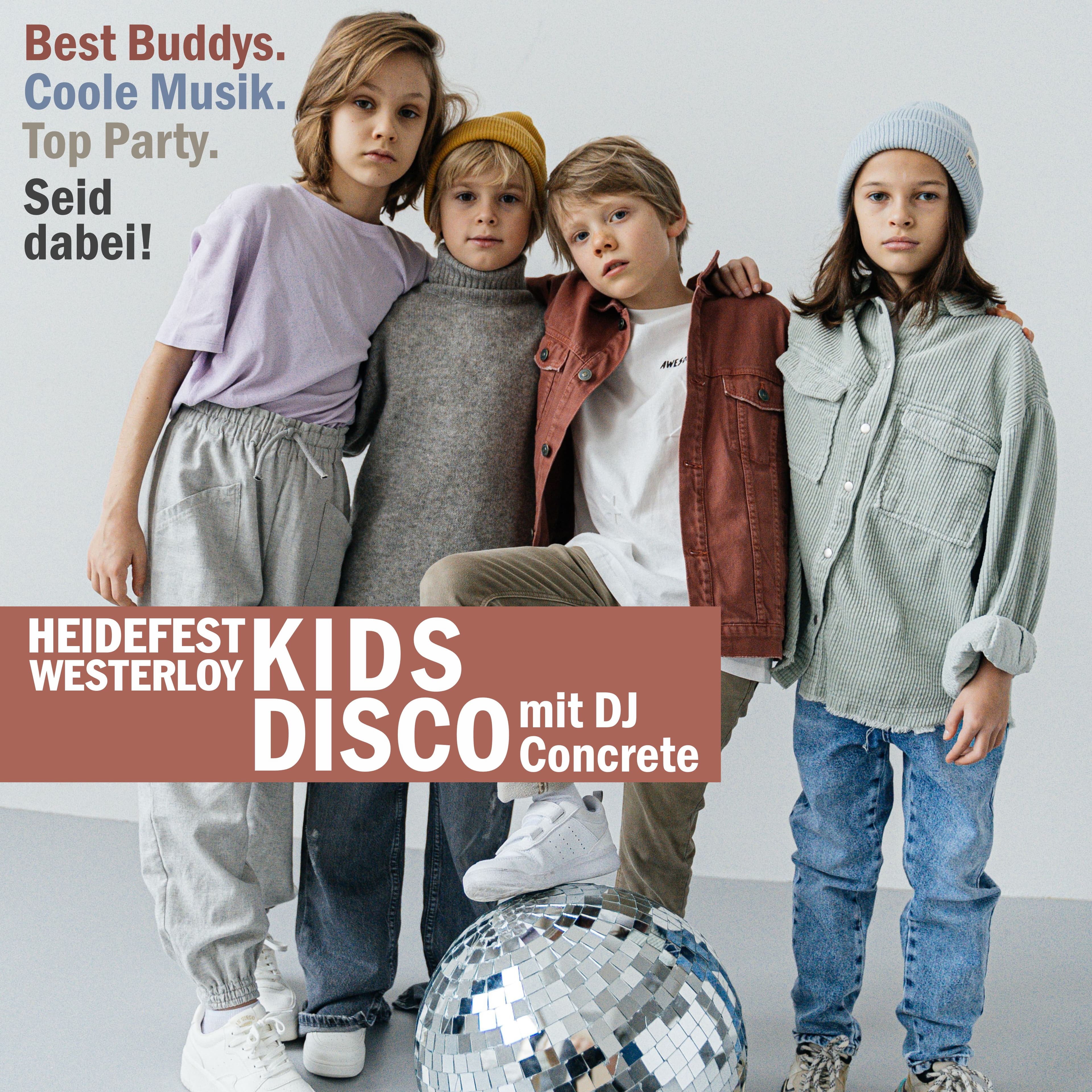 Heidefest Westerloy Kids Disco mit DJ Concrete
